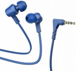 Słuchawki przewodowe douszne Jack 3,5 mm Hoco M86 niebieskie. Niebieskie słuchawki douszne Hoco. Za 22.98 zł.