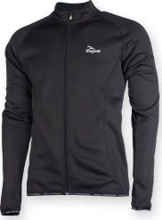 Rogelli Bluza męska Pesaro czarna r. L. Czarne bluzy męskie Rogelli, l, bez wzorów, bez ramiączek, bez kaptura. Za 229.90 zł.