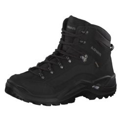 Buty trekkingowe męskie Lowa Renegade Gtx Mid. Czarne trekkingi męskie Lowa, na zimę, z gore-texu, za kostkę, bez zapięcia. Za 1,229.99 zł.