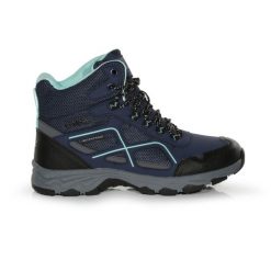Buty trekkingowe damskie Lady Vendeavour Regatta. Niebieskie obuwie trekkingowe damskie Regatta, bez zapięcia. W wyprzedaży za 229.99 zł.