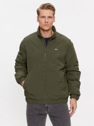 Tommy Jeans Kurtka bomber Essential DM0DM17238 Zielony Relaxed Fit. Zielone kurtki męskie Tommy Jeans, m, bez wzorów, z jeansu, bez kaptura. Za 559.99 zł.
