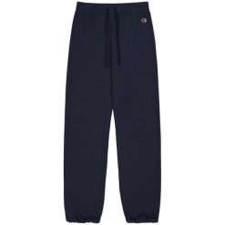 Damskie Spodnie Do Biegania Ze Sznurkiem W Talii. Niebieskie spodnie sportowe damskie Champion, bez wzorów, sportowe, do biegania. Za 226.99 zł.