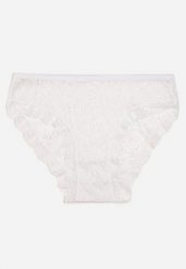 Białe Koronkowe Majtki Typu Figi z Elastycznej Bawełny Pleonta. Białe majtki damskie Born2be, z bawełny. Za 4.99 zł.