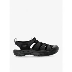 Sandały trekkingowe męskie Keen Newport H2. Czarne buty zimowe męskie Keen, bez wzorów, bez obcasa, bez zapięcia. Za 359.00 zł.