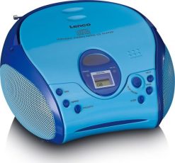 Radioodtwarzacz Lenco SCD-24kids blue. Niebieskie radia LENCO. Za 199.64 zł.