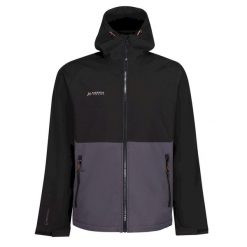 Kurtka Softshellowa Męska. Czarne kurtki męskie Regatta, m, bez wzorów, z elastanu, z kapturem. Za 188.99 zł.