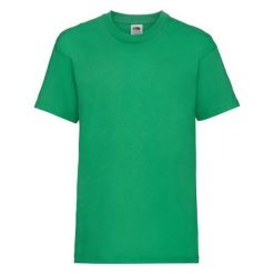 T-shirt Fruit Of The Loom Valueweight Child Green Kelly. Czarne t-shirty damskie fruit of the loom, bez wzorów, z bawełny, sportowe, bez kołnierzyka, bez ramiączek. Za 143.99 zł.