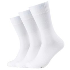 Skarpetki sportowe męskie 3pk Men's Basic Socks. Białe skarpety męskie Skechers, bez wzorów, z bawełny. Za 29.99 zł.