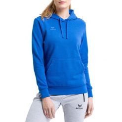 Damska bluza z kapturem Erima Basic. Niebieskie bluzy damskie Erima, l, bez wzorów, z bawełny, sportowe, bez ramiączek, z kapturem. W wyprzedaży za 142.00 zł.