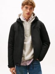 Tommy Hilfiger kurtka zimowa Mężczyźni czarny, L. Czarne kurtki męskie Tommy Hilfiger, na zimę, l, bez wzorów, bez kaptura. Za 849.95 zł.