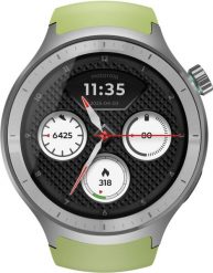 Smartwatch Motorola Motorola moto watch, 512 MB, Silver_Stainless Steel+Herbal Garden_Silicone (Silver). Szare zegarki smartwatch Motorola, bez wzorów. Za 539.12 zł.