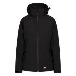 Damska Kurtka Wodoodporna Tilbury TP75. Czerwone kurtki sportowe damskie Trespass, s, bez wzorów, bez ramiączek, bez kaptura, trekkingowe. Za 295.99 zł.