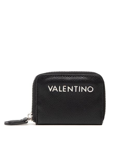 Valentino Portfel Divina VPS1R4139G Czarny. Czarne portfele damskie Valentino, ze skóry. Za 129.99 zł.