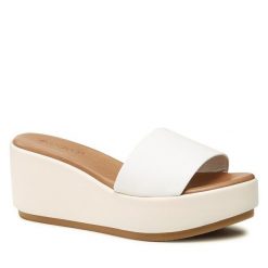 Klapki Inuovo. Klapki damskie Inuovo, bez wzorów, bez obcasa, bez zapięcia. Za 279.99 zł.
