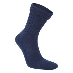 Wełniane Skarpety Do Butów Unisex Dla Dorosłych. Niebieskie skarpetki damskie Craghoppers, bez wzorów, z materiału. Za 99.99 zł.