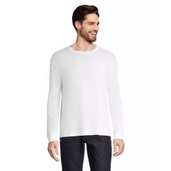 Bluza Sol's Pioneer. Białe bluzy damskie SOL'S, s, bez wzorów, z bawełny, bez ramiączek, bez kaptura. Za 59.75 zł.