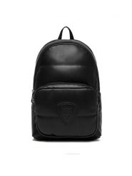 Blauer Plecak F5POLLY02/CUS Czarny. Czarne plecaki damskie Blauer, bez wzorów, ze skóry. Za 369.99 zł.