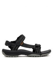 Teva Sandały Fi Lite 1001474 Czarny. Czarne sandały damskie Teva, bez wzorów, z materiału, bez obcasa, bez zapięcia. Za 379.99 zł.