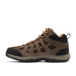 COLUMBIA BUTY REDMOND III 1940581232 r 44. Brązowe buty zimowe męskie Columbia, bez wzorów, bez obcasa, bez zapięcia. Za 379.99 zł.