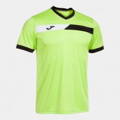 Jersey Joma. Czarne koszulki sportowe męskie Joma, bez wzorów, z jersey, bez ramiączek, do piłki nożnej. Za 117.95 zł.