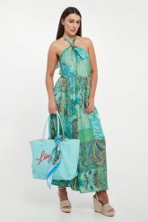 Sukienka ze wzorem paisley LIU JO. Sukienki damskie Liu Jo, m, bez wzorów, bez kołnierzyka, bez ramiączek. Za 769.00 zł.