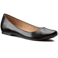 Baleriny Maciejka. Czarne balerinki damskie Maciejka, bez wzorów, bez obcasa, bez zapięcia. Za 209.99 zł.