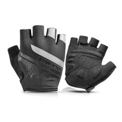 Rękawiczki rowerowe Rockbros S247. Czarne rękawiczki damskie ROCKBROS, bez wzorów. Za 69.99 zł.