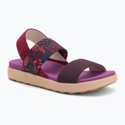 Sandały damskie KEEN Elle Backstrap. Fioletowe sandały damskie Keen, bez wzorów, bez obcasa, bez zapięcia. Za 289.99 zł.