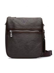 Guess Saszetka HMMIPW P6217 Brązowy ciemny. Brązowe saszetki i nerki męskie Guess, z aplikacjami, ze skóry. Za 364.99 zł.