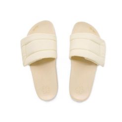 Klapki basenowe damskie Flip Flop Hi Paddy. Białe klapki damskie Flip Flop, na lato, bez wzorów, z materiału, bez obcasa, bez zapięcia. Za 97.60 zł.
