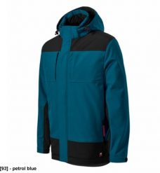 Vertex - ADLER - Vertex - Zimowa kurtka softshellowa męska, softshell, 320 g/m2, 94 % poliester, 6 % elastan - petrol blue S. Niebieskie kurtki męskie RIMECK, na zimę, m, bez wzorów, z elastanu, bez kaptura. Za 492.98 zł.