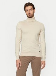 U.S. Polo Assn. Golf MUP3798 Beżowy Slim Fit. Brązowe swetry męskie U.S. Polo Assn., m, bez wzorów, z bawełny, bez kołnierzyka, bez ramiączek. Za 239.99 zł.