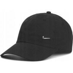 Czapka Z Daszkiem Club DriFIT. Czarne czapki damskie Nike, bez wzorów, sportowe. Za 84.00 zł.