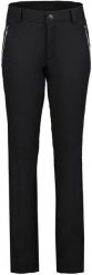 Luhta moteriškos kelnės softshell Erottaja 30763-8*991, juodos. Spodnie dresowe damskie Brugi, bez wzorów, z softshellu, sportowe. Za 333.44 zł.
