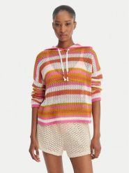 Banana Moon Sweter Gui Wilderness LTH33 Kolorowy Regular Fit. Swetry nierozpinane damskie Banana Moon, s, bez wzorów, z syntetyku, bez kołnierzyka, bez ramiączek. Za 304.99 zł.