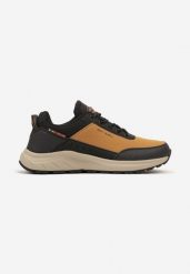 Brązowe Buty Sportowe w Typie Trekkingowych Sznurowane Taivonna. Brązowe buty sportowe męskie Born2be, bez wzorów, z materiału, bez zapięcia. Za 169.99 zł.