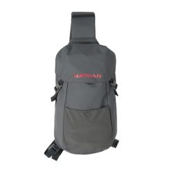 Plecak Nathan Run Sling 6 L. Brązowe plecaki męskie Nathan, bez wzorów, sportowe. Za 461.00 zł.
