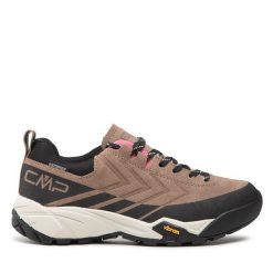 Trekkingi CMP. Brązowe obuwie trekkingowe damskie CMP, bez zapięcia. Za 279.99 zł.
