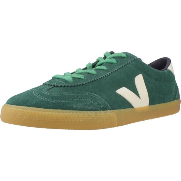 Buty VEJA VOLLEY SUEDE Zielony. Zielone buty zimowe męskie Veja, bez wzorów, ze skóry, bez obcasa, bez zapięcia. W wyprzedaży za 543.25 zł.
