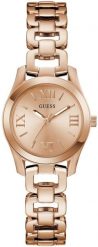 Zegarek damski Guess GW0927L4 różowe złoto. Czerwone zegarki damskie Guess, złote. Za 859.00 zł.