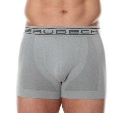 Brubeck Bokserki męskie Comfort Cotton szare r. L (BX00501A). Szare bokserki męskie Brubeck, bez wzorów. Za 57.98 zł.
