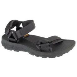 Sandały Teva Hydratrek Sandal 1150510-BLK czarne. Czarne sandały męskie na lato, bez wzorów, z materiału, klasyczne, bez zapięcia. W wyprzedaży za 512.61 zł.