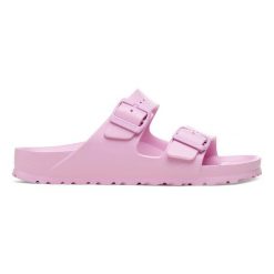 BIRKENSTOCK ARIZONA EVA FONDANT PINK Klapki damskie. Czerwone klapki damskie Birkenstock, na lato, bez wzorów, z materiału, klasyczne, bez obcasa, bez zapięcia. Za 179.99 zł.