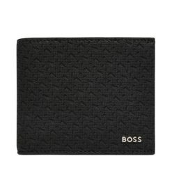 Portfel BOSS. Czarne portfele męskie Boss, bez wzorów. Za 599.99 zł.