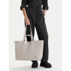 Torebka G-Star Raw. Szare shopperki damskie G-Star Raw, bez wzorów, bez dodatków. Za 299.99 zł.