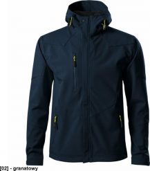 MALFINI Nano 531 - ADLER - Softshell kurtka męska, 280 g/m, 100% poliester, - granatowy M. Niebieskie kurtki męskie MALFINI, m, bez wzorów, z poliesteru, bez kaptura. Za 224.13 zł.