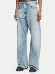 G-STAR Jeansy Contor 3DD27690 D788 Niebieski jasny Loose Fit. Niebieskie jeansy damskie G-Star, bez wzorów, z bawełny, retro. Za 469.99 zł.