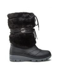 Olang Śniegowce Puff Czarny. Czarne śniegowce damskie Olang, z syntetyku, bez zapięcia. Za 249.99 zł.