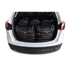 Torby Do Bagażnika Mazda Cx-5 2011-2017 5Szt Kjust. Czarne torby podróżne damskie KJUST, bez wzorów. Za 1,508.00 zł.