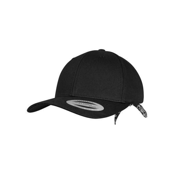 Czapka Flexfit Curved. Czarne czapki damskie FLEXFIT, bez wzorów, z kaszmiru, sportowe. Za 95.30 zł.